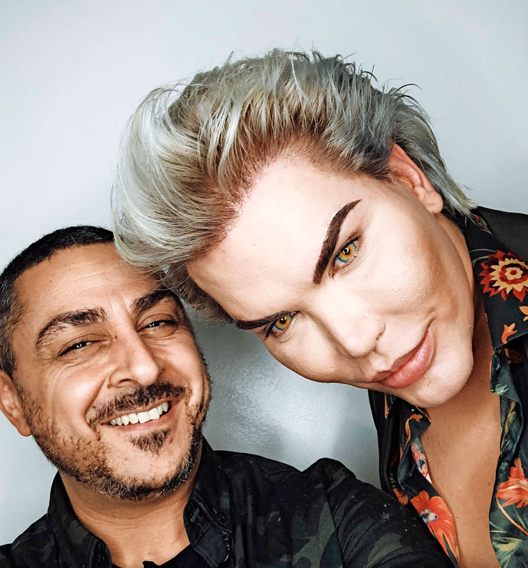 Arman Alizad ja Rodrigo Alves ovat pitäneet yhteyttä toisiinsa myös kuvausten jälkeen.