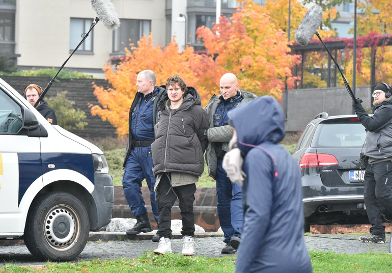 Hissu ja Riku Roban kuvauksissa