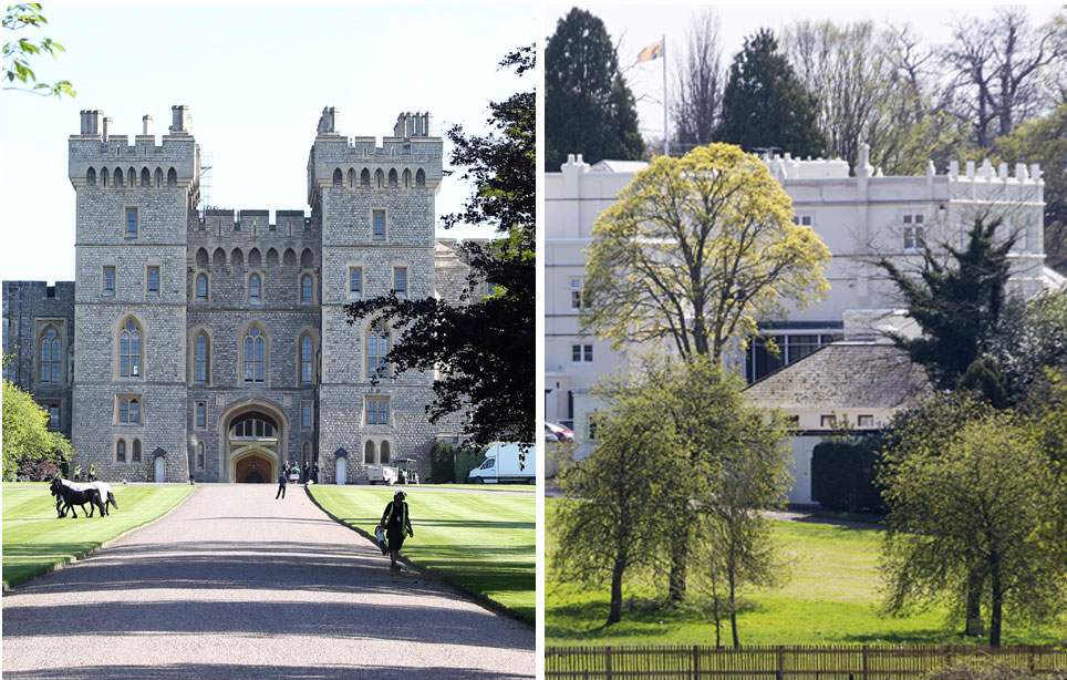 Windsorin linna ja Royal Lodge