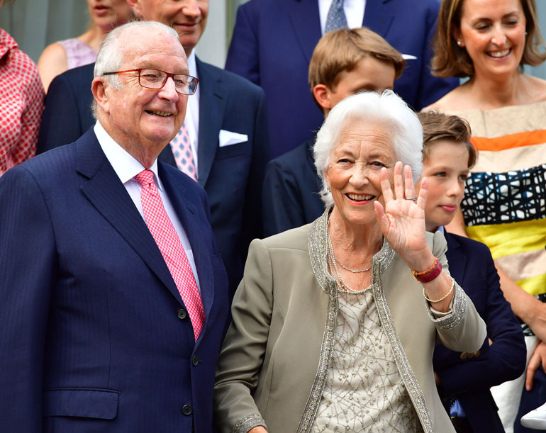 Belgian kuningas Albert ja kuningatar Paola