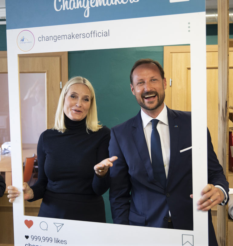 Norjan kruununprinssipari Haakon ja Mette-Marit