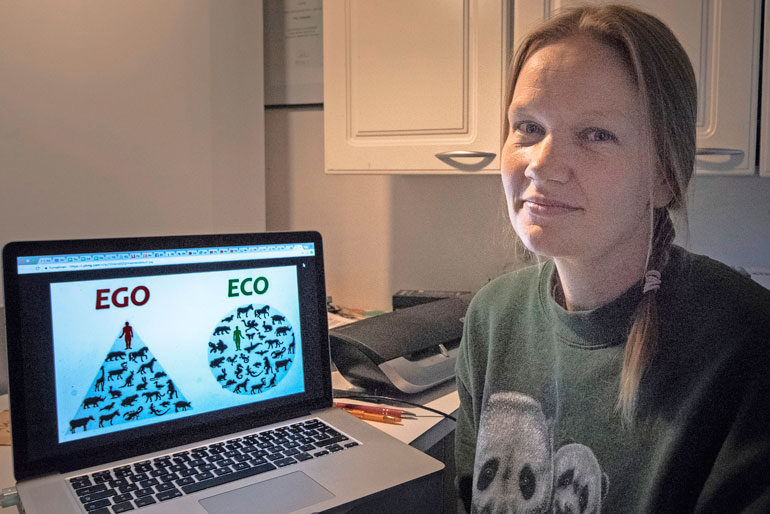 – Eläimistä on totuttu ajattelemaan tietyllä tavalla, eikä ajatuksia ole helppo muuttaa, Piia kertoo.