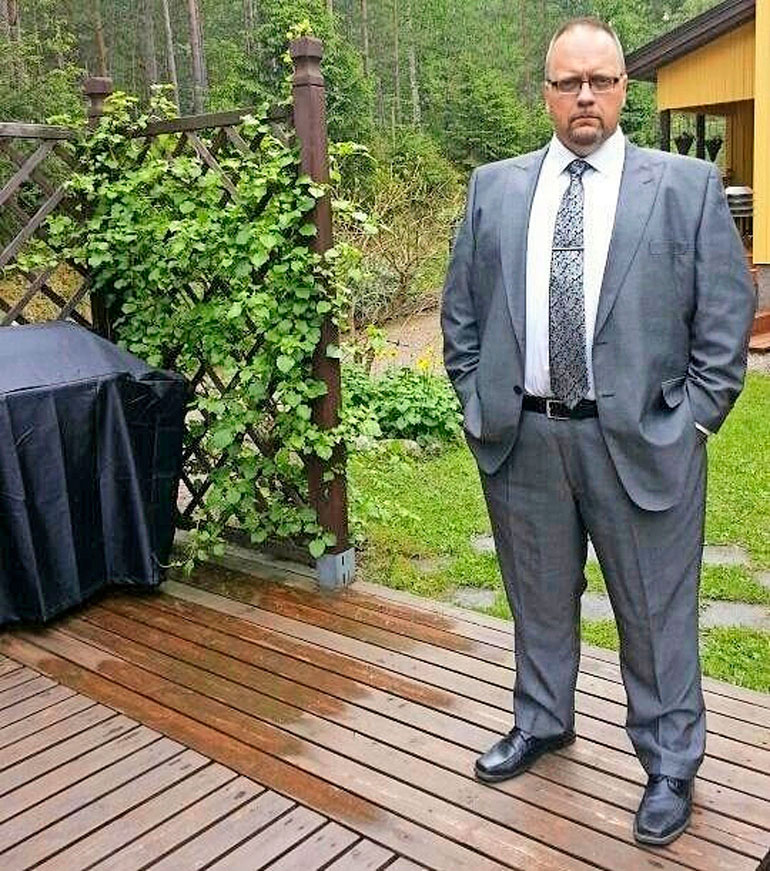 Tommi painoi pahimmillaan 157 kiloa. Nyt painoa on pudonnut seitsemässä kuukaudessa 46 kiloa.