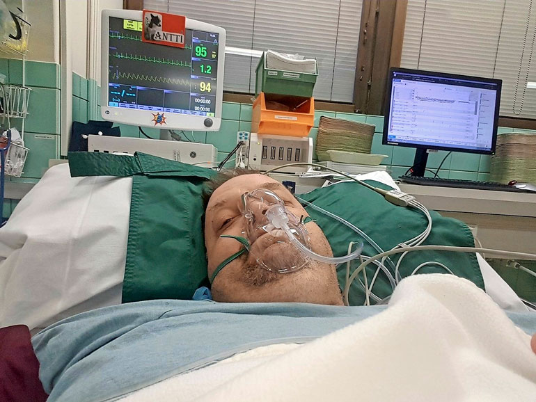 Tommin vatsalaukku pienennettiin desin kokoiseksi toukokuussa Hämeenlinnan keskussairaalassa.