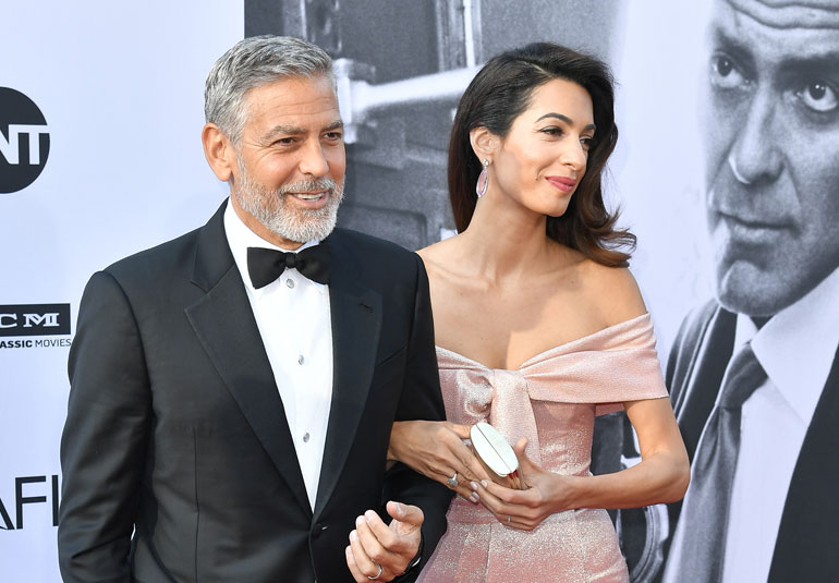 George ja Amal Clooney