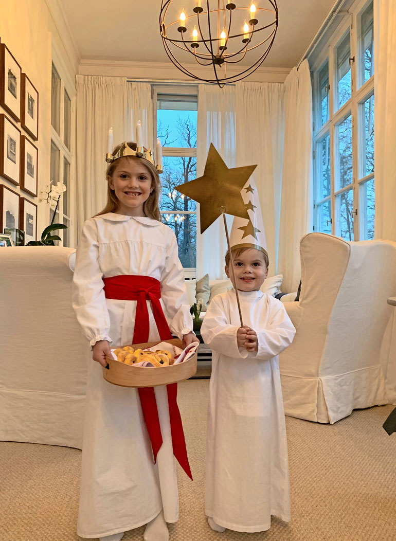 Ruotsin prinsessa Estelle ja prinssi Oscar