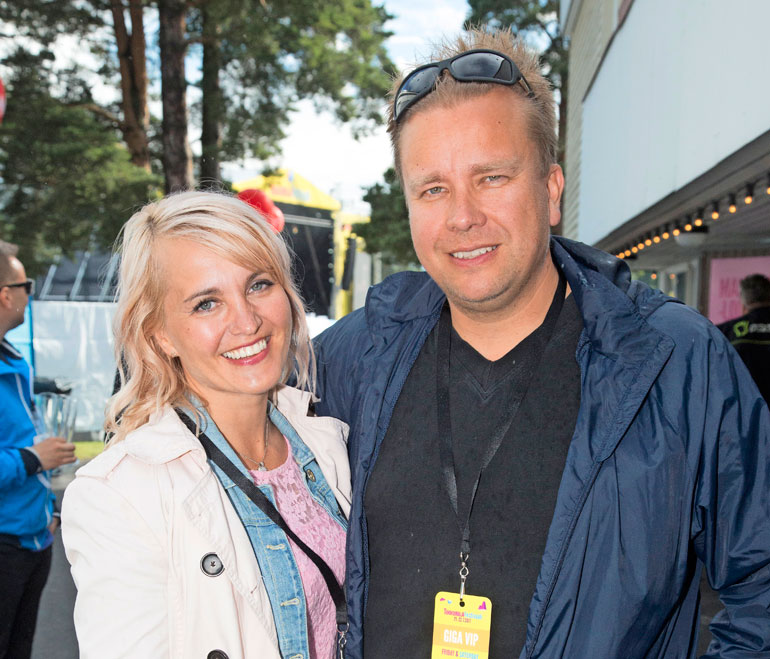 Antti Kaikkonen ja Satu Taiveaho