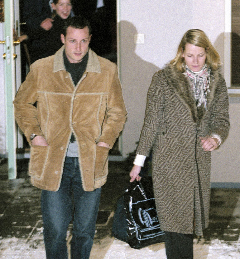 Mette-marit ja Haakon.