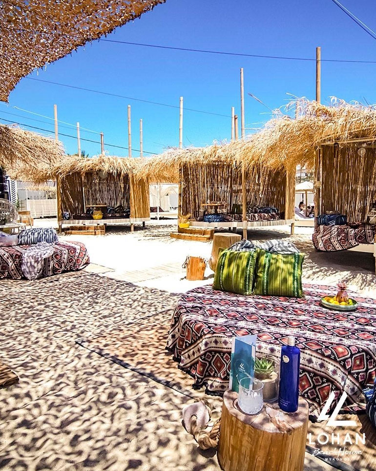 Lindsay Lohan Beach Club Mykonos