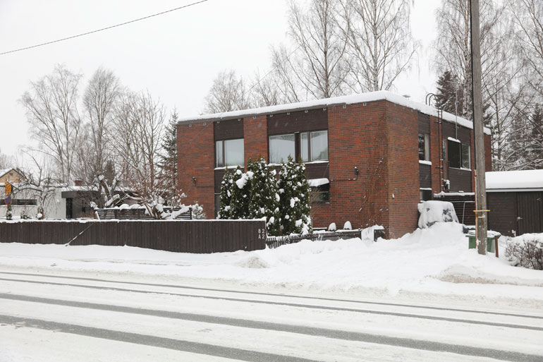 Eevin ja Teemun kodissa riittää tilaa.