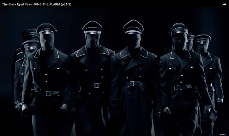 ...ja Black Eyed Peas -yhtyeen Ring the Alarm -video näyttää tältä!