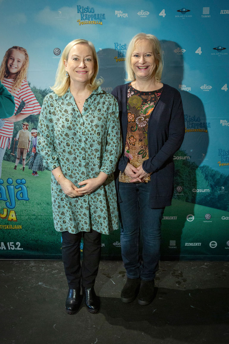 Tiina ja Sinikka Nopola.