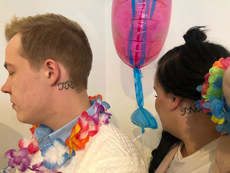 Tis-pari Tian ja Jannen tatuoinnit