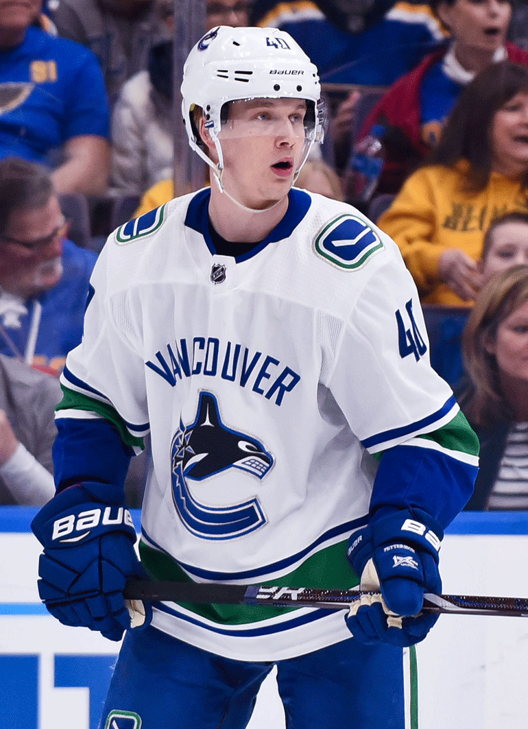 Hyvät naiset ja herrat: Elias Pettersson. Tästä kaverista kuullaan vielä - ja paljon.