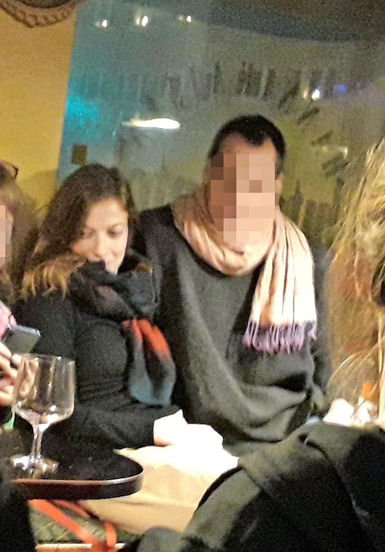Seiska julkaisi Listä ja miehestä ensimmäiset yhteiskuvat tammikuussa, kun he vaihtoivat kielareita kaljabaarissa.