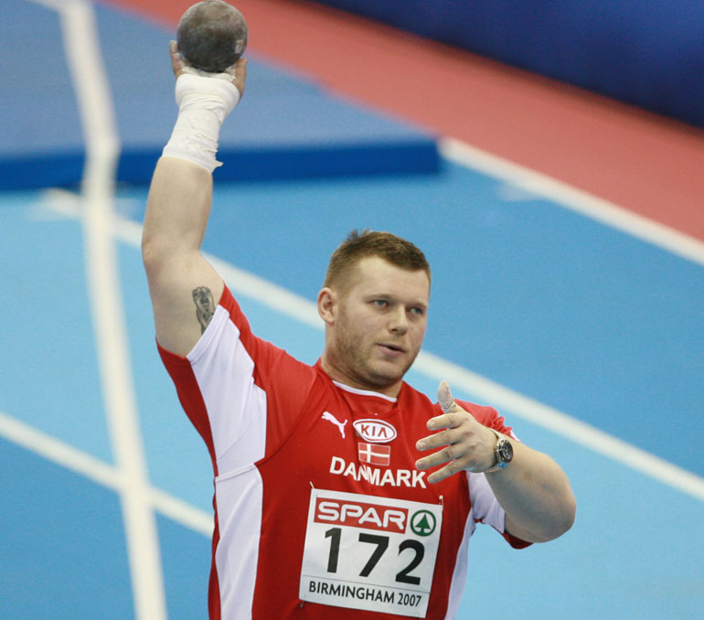 Tältä Joachim B. Olsen näytti urheilu-uransa aikana. Kuva vuodelta 2007.