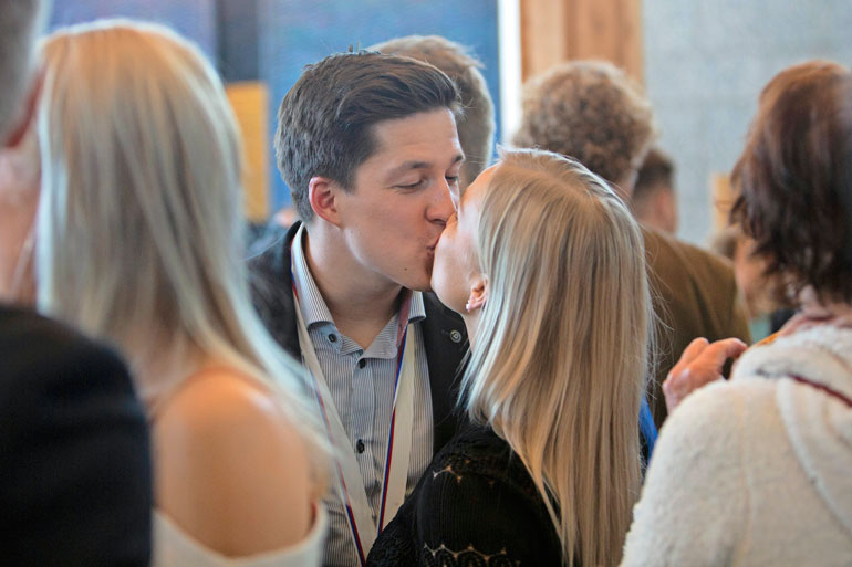 Arttu Ilomäki ja Viivi-rakas.