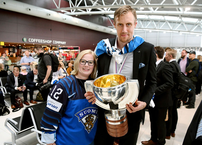 Marko Anttila ja Heidi.