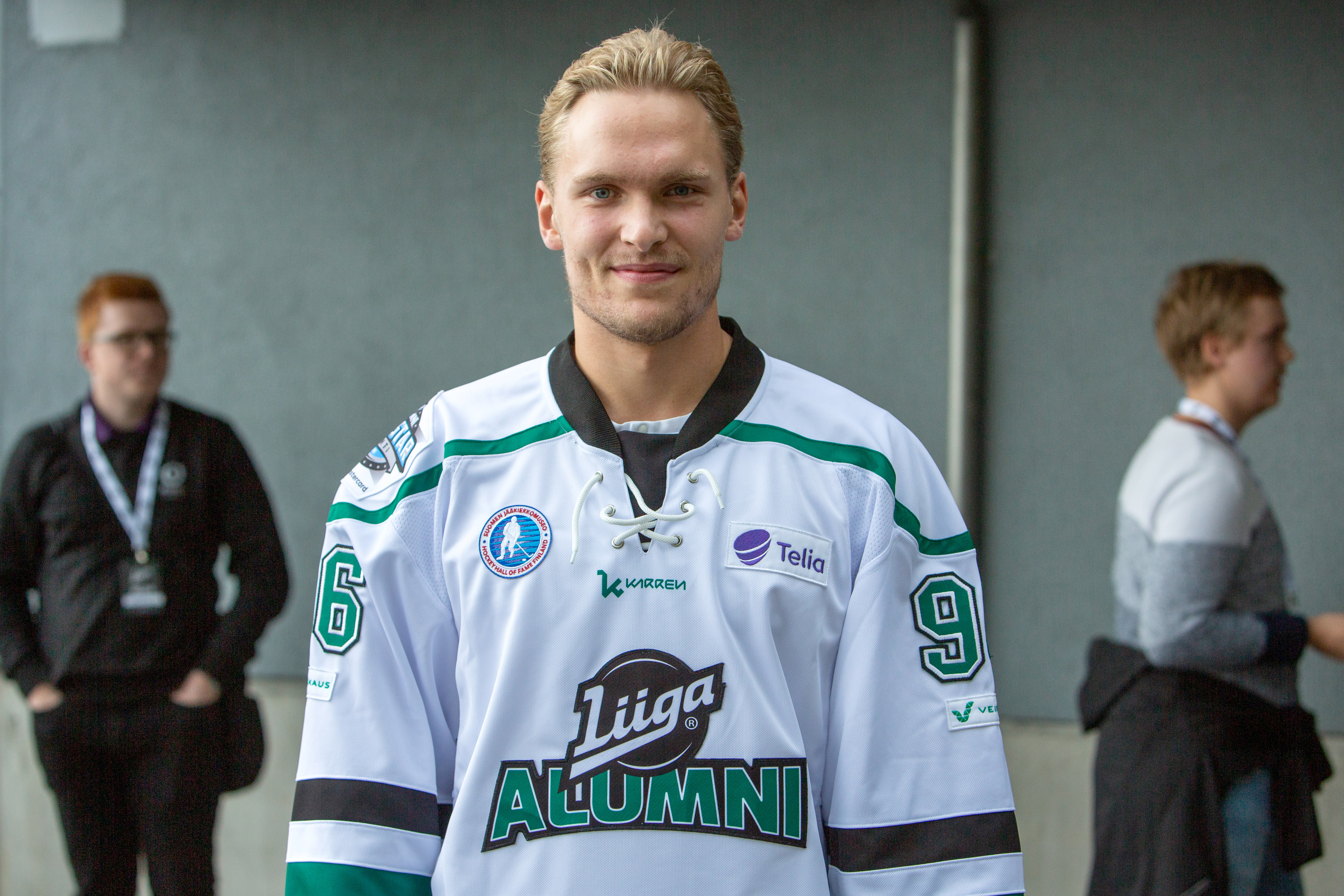 Colorado Avalanchen härkämäinen hyökkääjä Mikko Rantanen kuvattuna Lahdessa 16. elokuuta.
