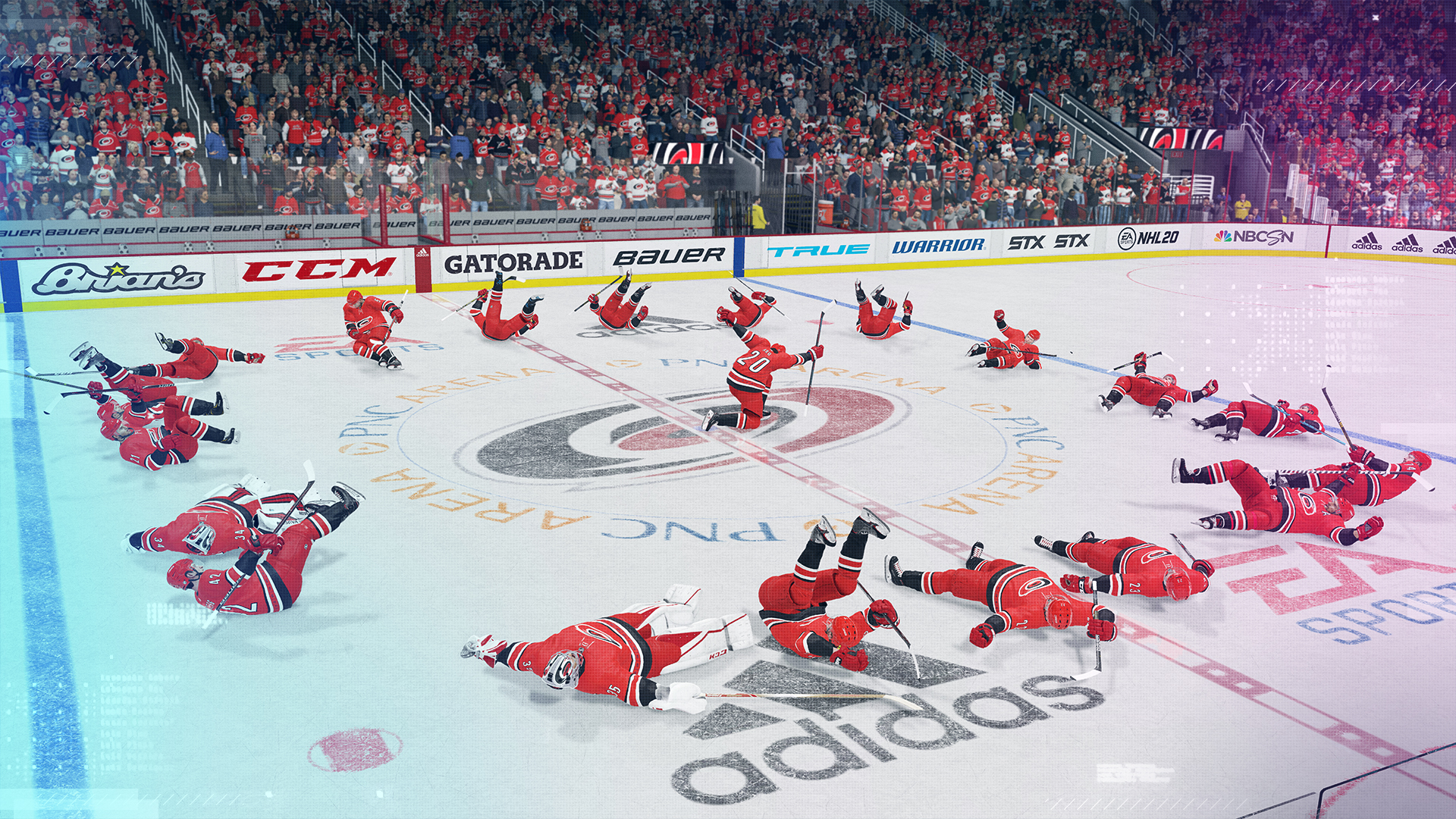 Carolina Hurricanesin "Bunch of Jerks" -hauskuutukset ovat mukana uudessa NHL:ssä.