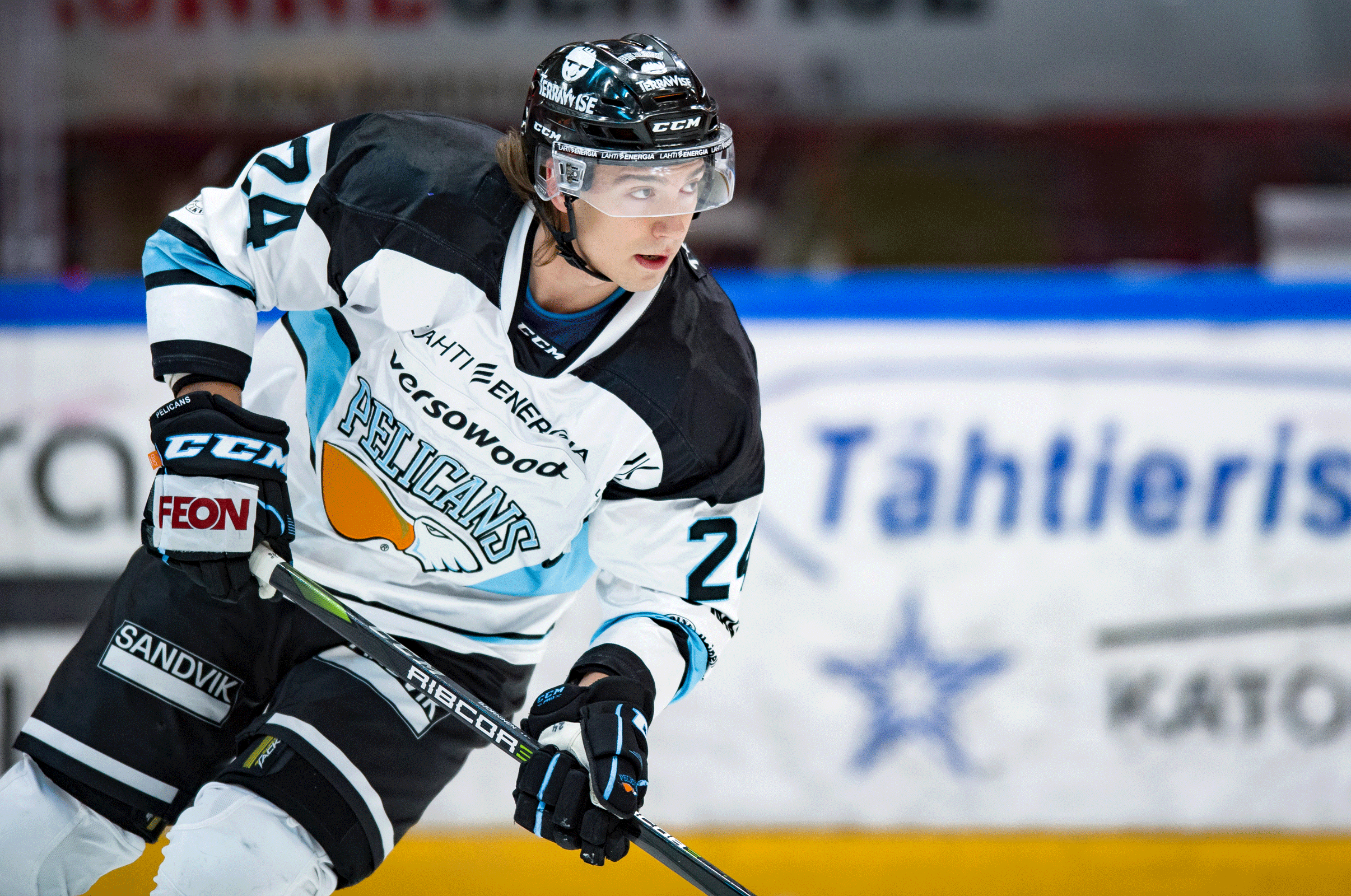 Pelicansin oma kasvatti Hannes Björninen kolkuttelee jo kovasti Leijonien pukukopin ovea.