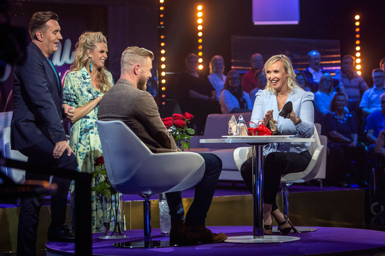 Jutta ja Juha osallistuivat hiljattain MTV:n Tuttu Juttu Show’n kuvauksiin.