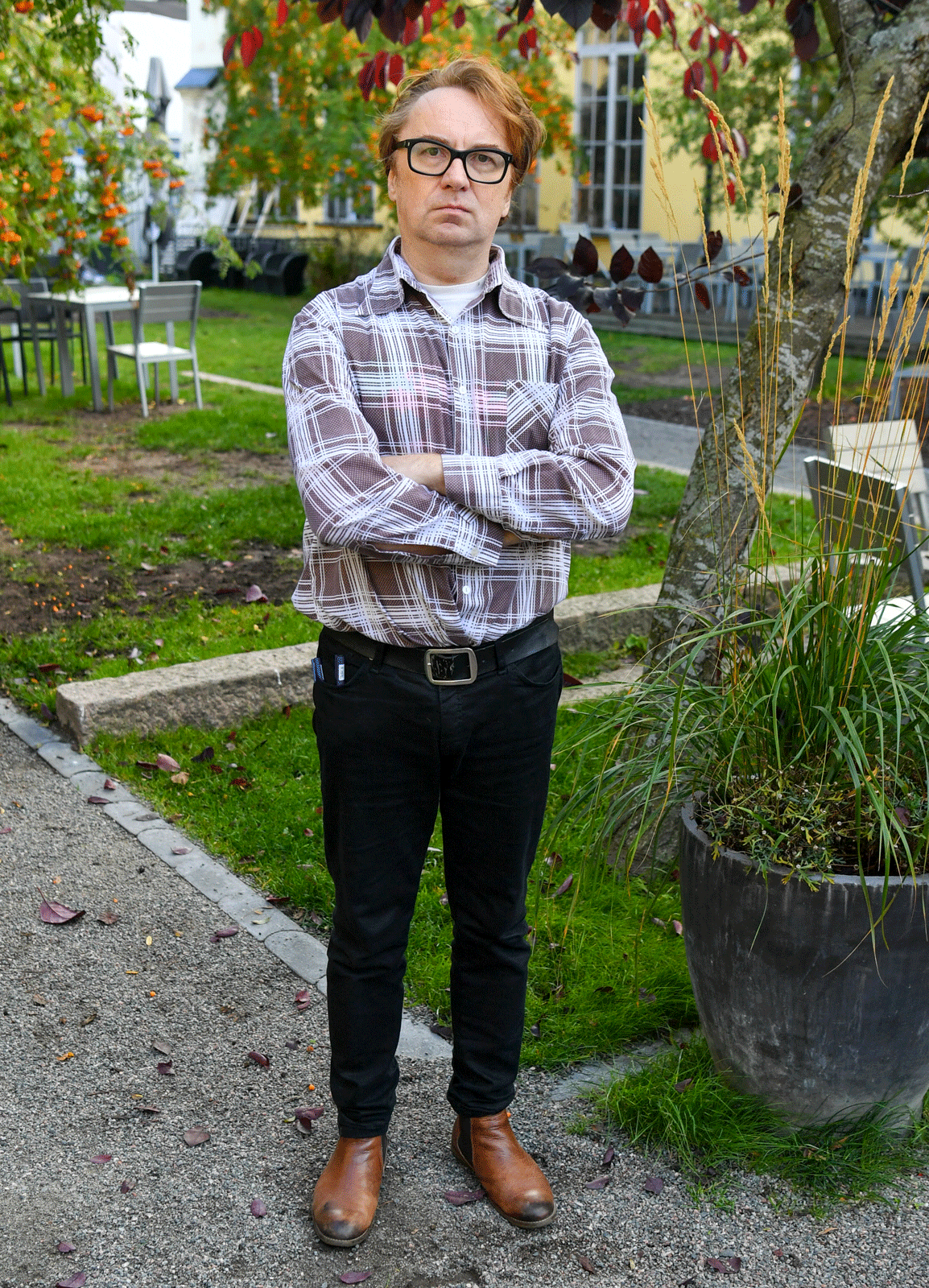 Pertti Jarla, 47, on Fingerpori-sarjakuvan isä.