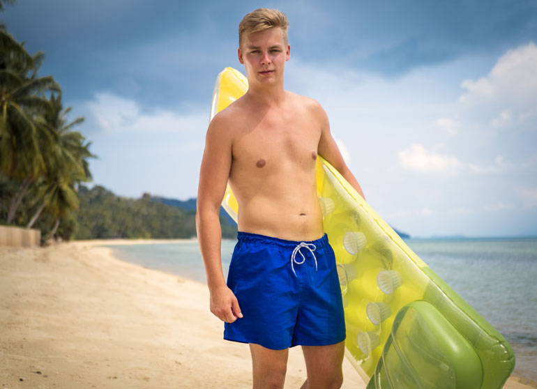 Jesper Kauhanen Temptation Island Suomen promokuvissa.