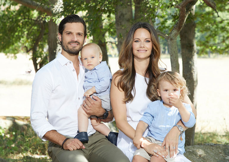 Carl Philip, Sofia, Gabriel ja Alexander on vapautettu Ruotsin hovin velvollisuuksista.