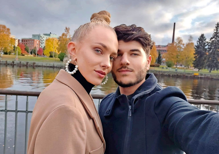 Anni Harjunpää ja Pavlos