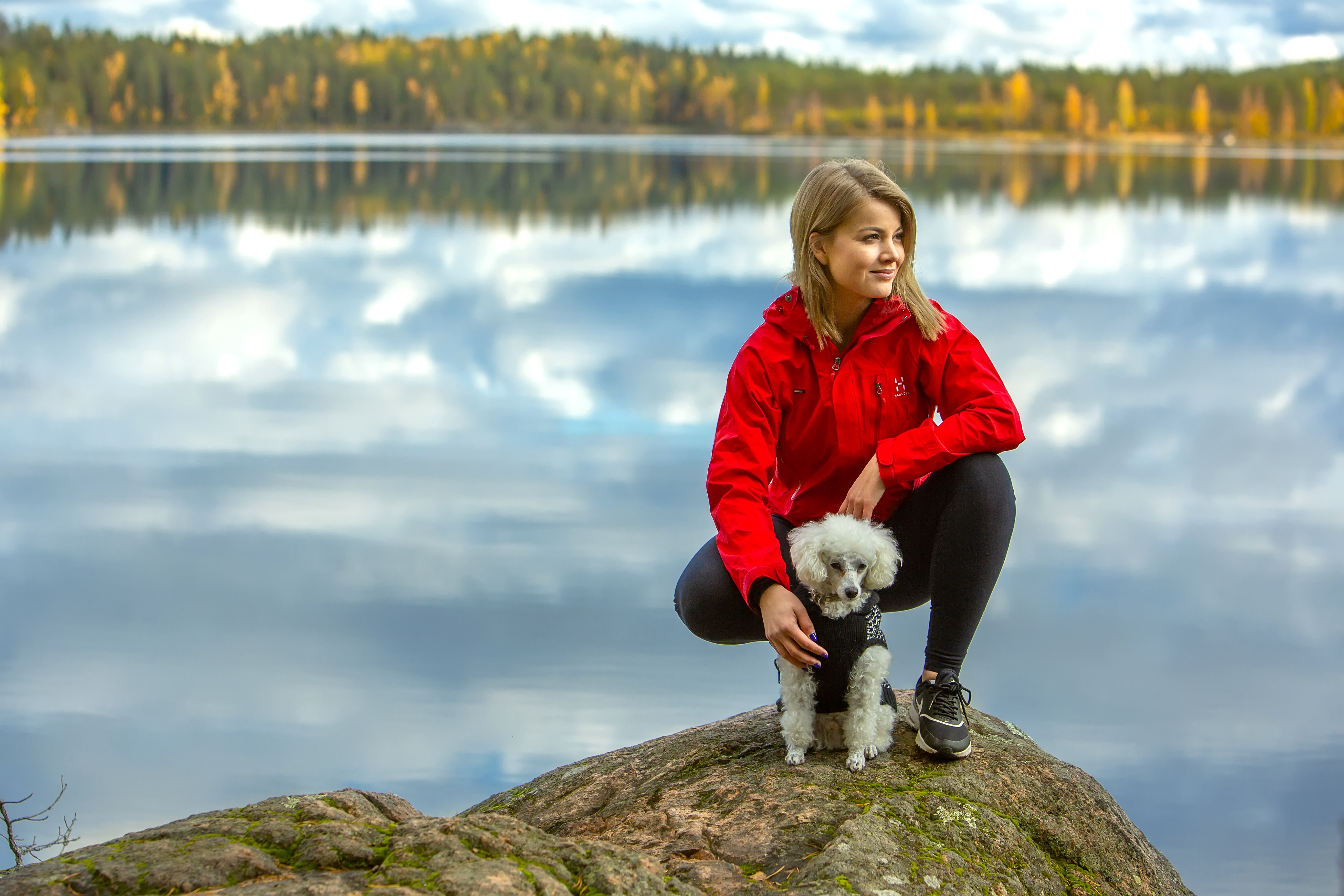 Janni Hussi vierailee Repoveden kansallispuistossa niin usein kuin mahdollista.
