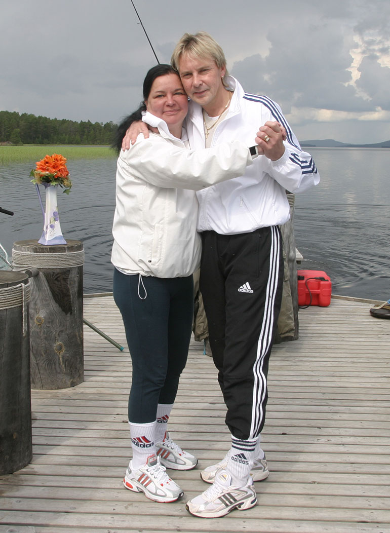Mervi Tapola ja Matti Nykänen