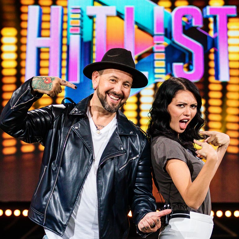Shirly ja Esko juontavat perjantaina Maikkarilla klo 20.00 alkavaa uutta maailmalla megasuosittua Hitlist-musavisaa.