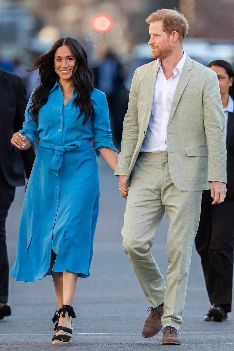 Sussexin herttuapari aikoo jatkossa elää puoliksi tavallisena Harrisonin perheenä.