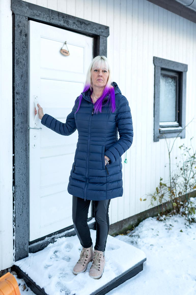 – En ole käynyt pihasaunassamme Matin kuoleman jälkeen, Pia huokaa.