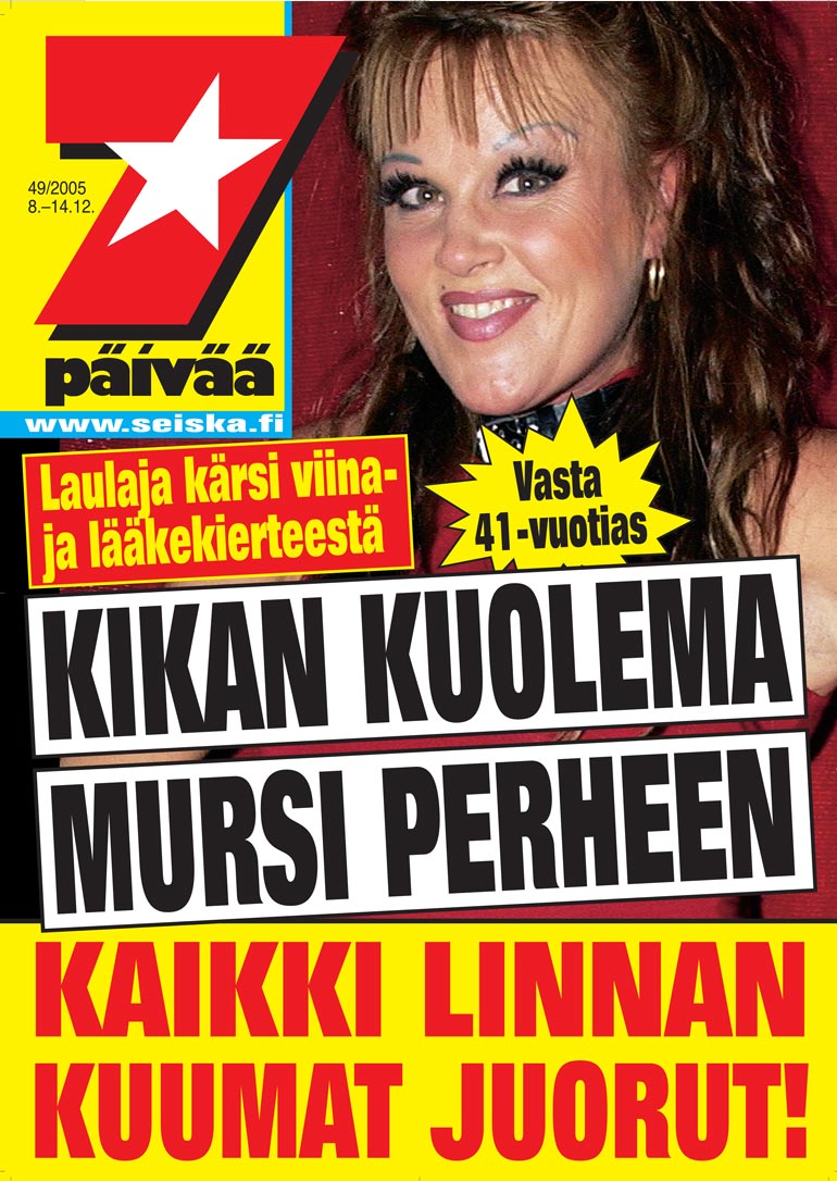 SEISKA 49/2015 Marita kaipaa yhä syvästi 14 vuotta sitten menehtynyttä tytärtään Kikkaa. – Hänen Sanni-tyttärensä on minulle suuri ilo jokapäiväisillä soitoillaan.