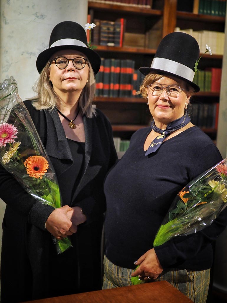 Tiina Paju ja Sari Luhtanen