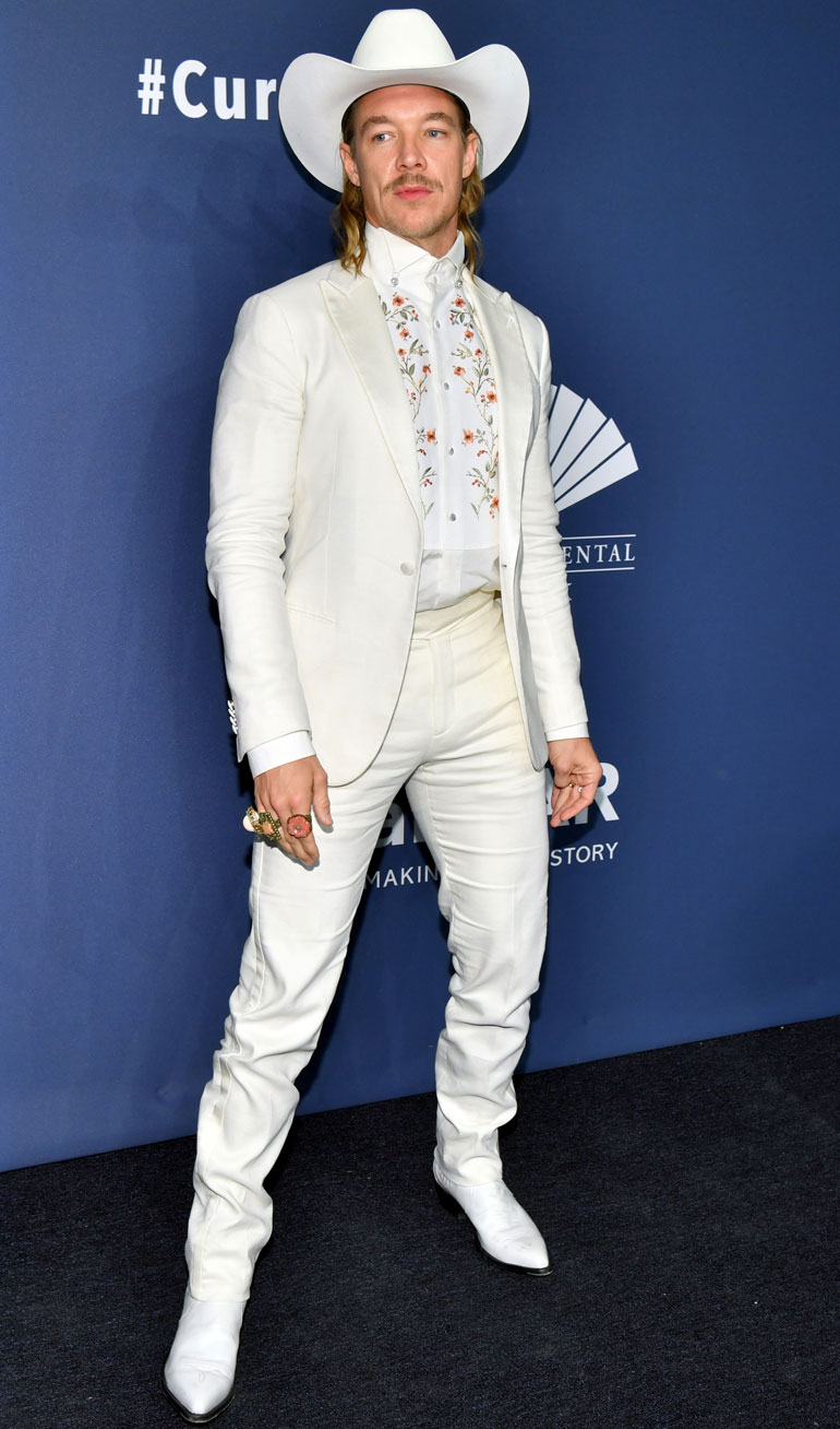 DJ Diplo vuoden 2020 amfAR-gaalassa.