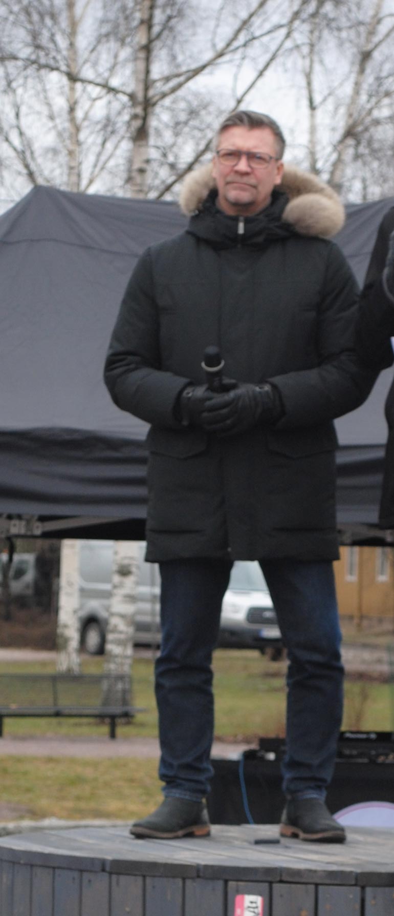 Jukka Jalonen Riihimäellä.
