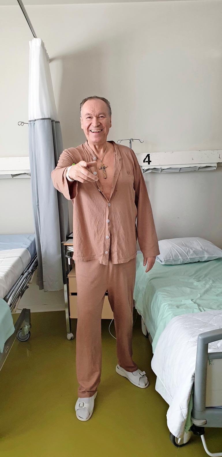 Ile ylistää Espoon Jorvin sairaalassa saamaansa hoitoa ja henkilökuntaa. – Aika ei käynyt pitkäksi, vaikka sairaalassa oli vierailukielto koronan takia.