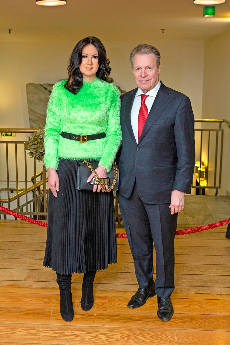 Ilkka Kanerva ja Elina Kiikko avioituivat toukokuussa 2019.