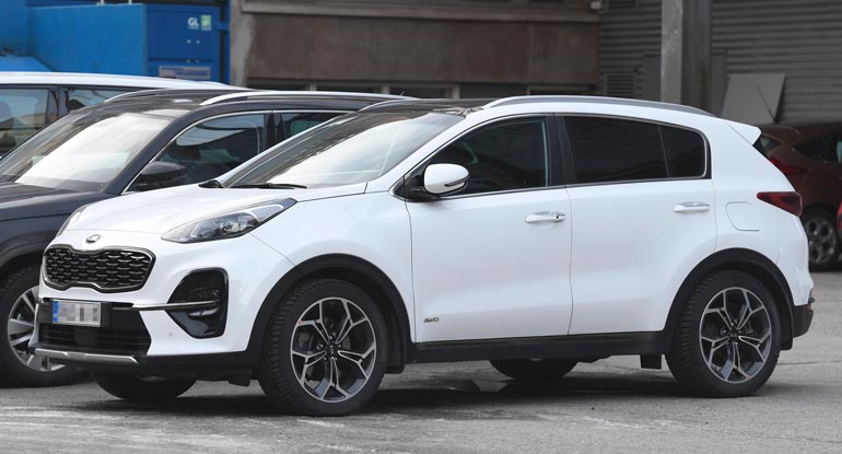 Hp Parviaisen auto