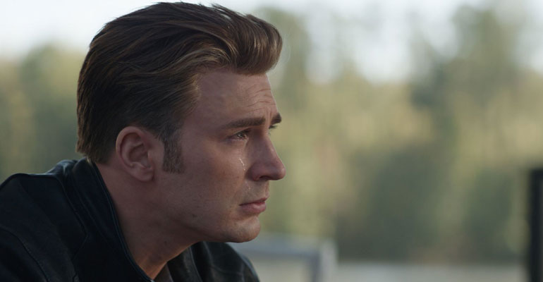 Chris Evans näytteli surevaa Kapteeni Amerikkaa Avengers: Endgame -elokuvassa, joka julkaistiin vuonna 2019.