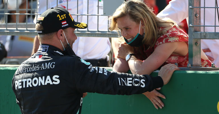 Valtteri bottas ja tiffany cromwell 2