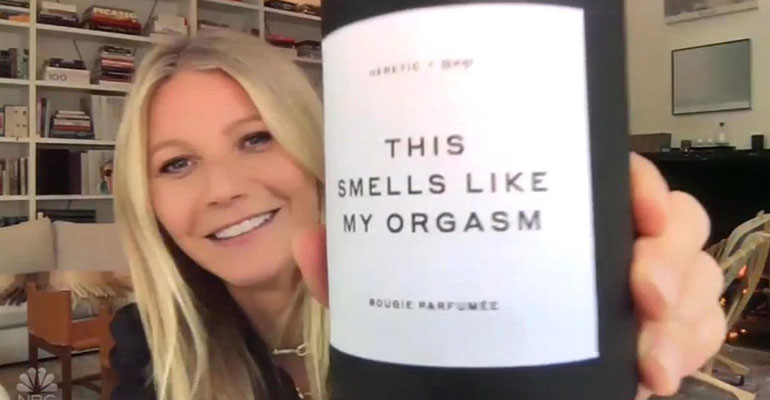 Gwyneth paltrow ja kynttilä