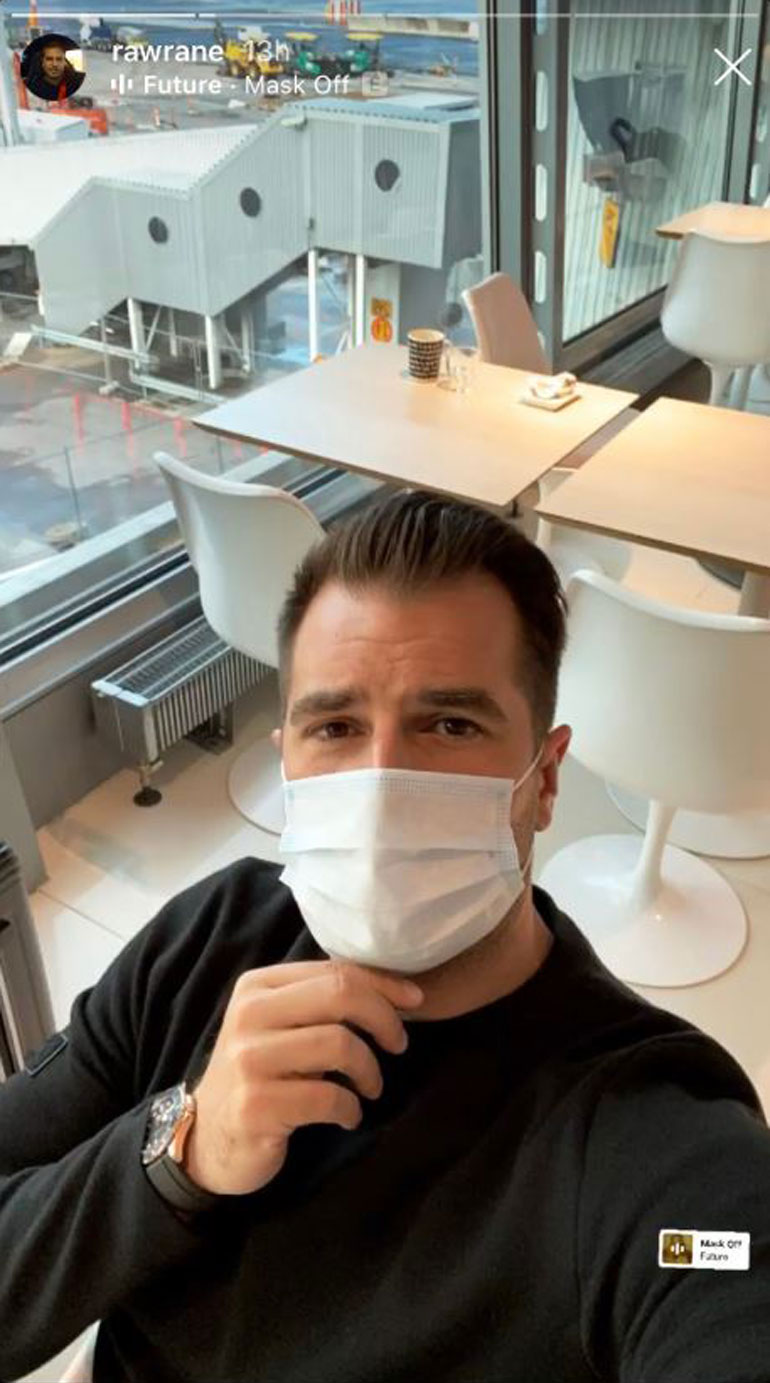 Kuvakaappaus Niko Ranta-ahon Instagram-videotarinasta.