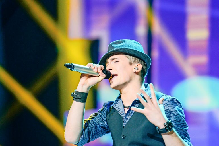 Joseph Miettinen osallistui Idols-laulukilpailuun vuonna 2013.
