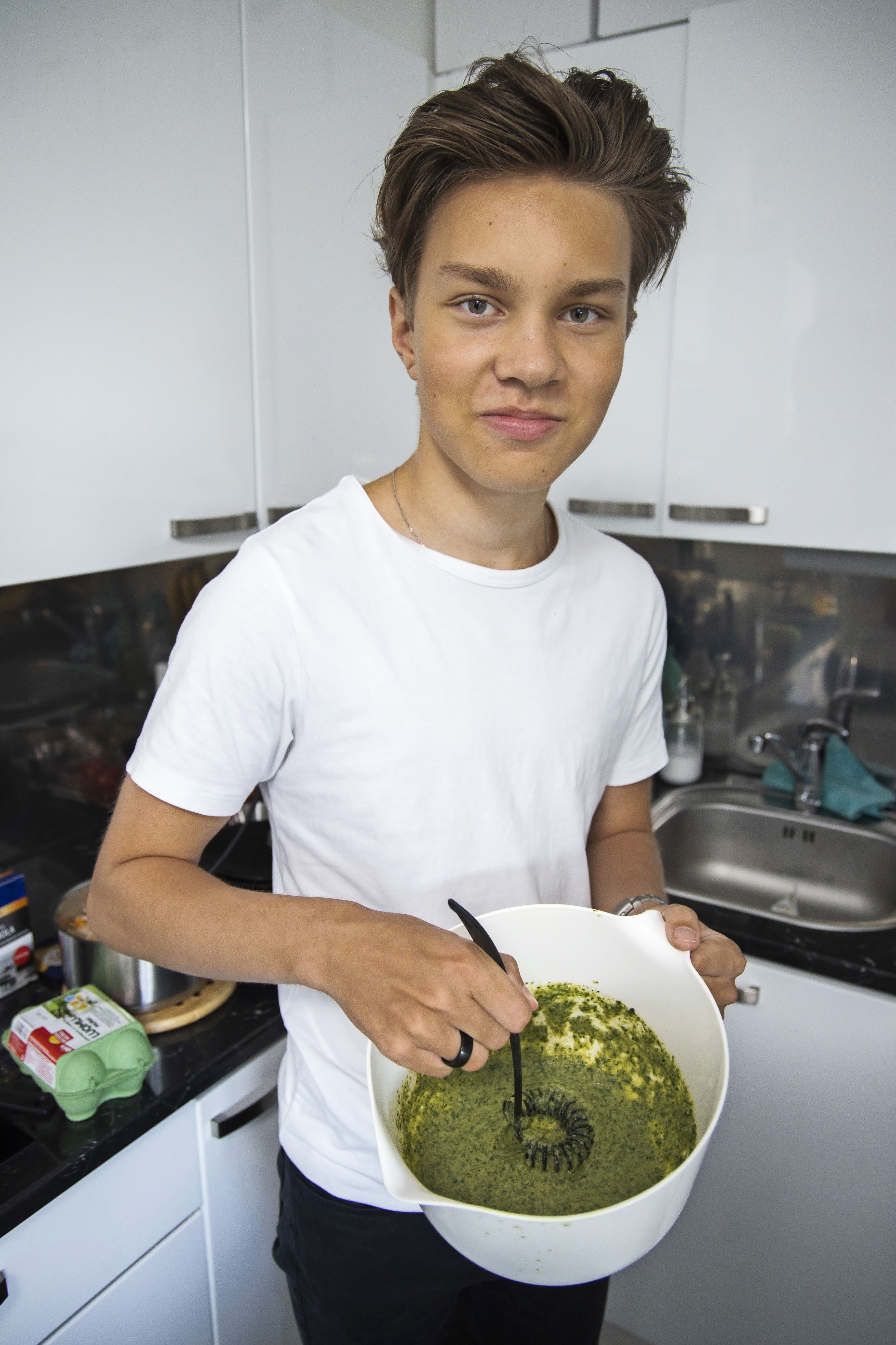 James kokkaa lettuja