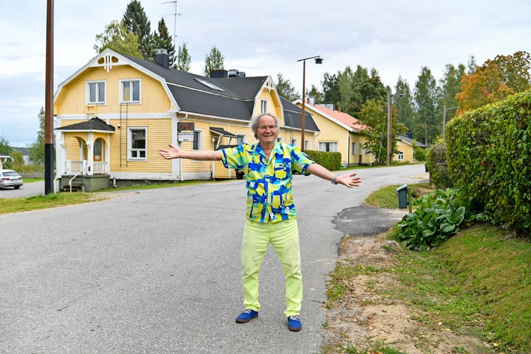 Paluu kotiseudulle! Erkki ”Eki” Mikkonen osti Saimaan rannalta kiinteistön ja perusti Art Deco Hotel & Restaurantin Sulkavalle.
