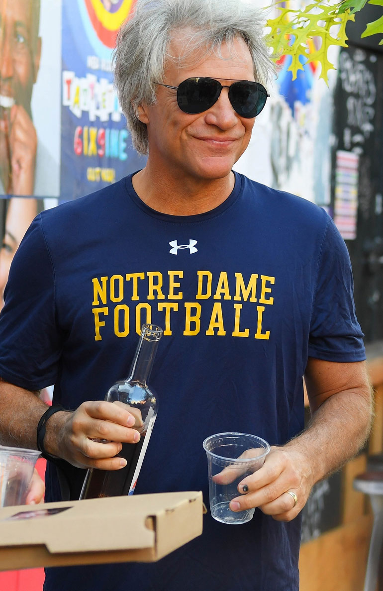 jon bon jovi viini ja pitsa